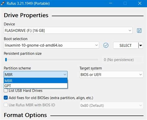 partition scheme rufus windows 10  The only point is